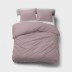 Medvilninė patalynė PURE ECO LINE Powder Pink, 200x220, 70x80 cm||TavoSapnas