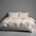 Medvilninė patalynė PURE ECO LINE Beige, 200x220, 70x80 cm||TavoSapnas