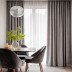 Karališkojo veliūro naktinių užuolaidų komplektas Grey, plotis 310 cm||TavoSapnas