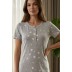 Medvilniniai naktiniai Grey Stars, XL||TavoSapnas