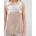 Plonas glamžytas aksomas Beige, 1.30x1.50m||TavoSapnas