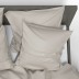 Premium satino pagalvės užvalkalas su užtrauktuku Beige, 50x70 cm||TavoSapnas