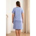 Plius dydžio medvilniniai naktiniai Viola, 4XL dydis||TavoSapnas