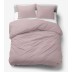 Medvilninė patalynė PURE ECO LINE Powder Pink, 200x220, 70x80 cm||TavoSapnas