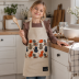 Lininė vaikiška prijuostė Katinai, 6-9 m.||TavoSapnas