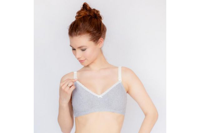 Liemenėlė maitinančioms Grey Classic|Satininės paklodės|TavoSapnas