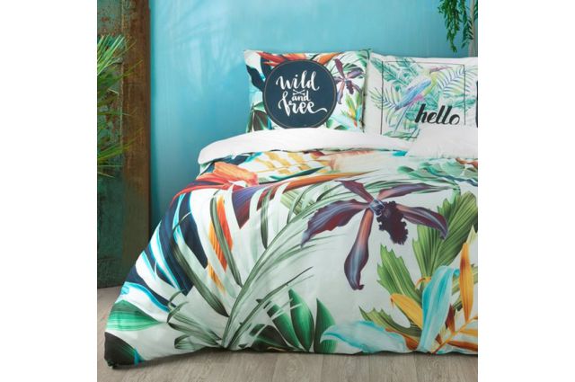 Premium medvilnės patalynės komplektas Wild and free|Satininės paklodės|TavoSapnas