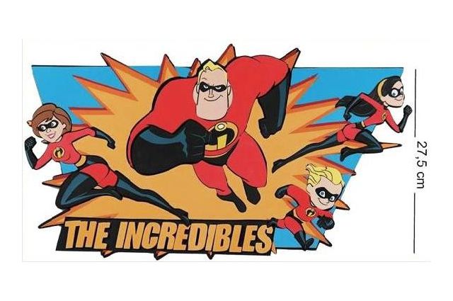 Minkštas lipdukas The Incredibles||TavoSapnas