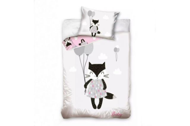 Premium patalynė Little kitty|Satininės paklodės|TavoSapnas