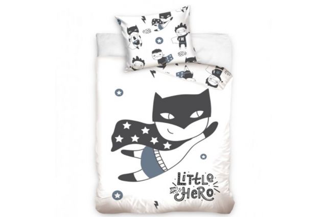 Premium patalynė Little hero|Satininės paklodės|TavoSapnas