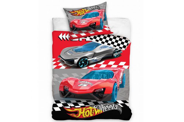 Patalynės komplektas Hot Wheels|Satininės paklodės|TavoSapnas