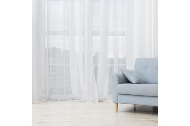 Kaproninės užuolaidos likutis 0.40x4.90m|Satininės paklodės|TavoSapnas