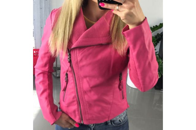 Dirbtinė EKO oda ryški rožinė, likutis 1x1.30m||TavoSapnas