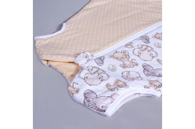 Šiltas miegmaišis su dvipusiu užtrauktuku Mini zoo||TavoSapnas