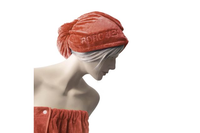 Plaukų rankšluostis-turbanas Terakota||TavoSapnas