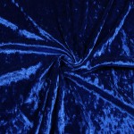 Glamžytas aksomas Lux mėlynas||TavoSapnas