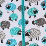 Vasarinis miegmaišis su dvipusiu užtrauktuku Cukriniai avinėliai||TavoSapnas