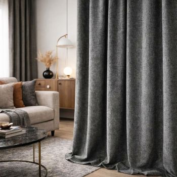 Matuojama naktinė užuolaida Softy Natural, aukštis 300 cm|Užuolaidos|TavoSapnas