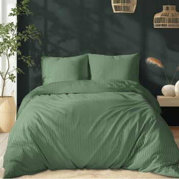 Pure Collection satino patalynė Green, 140x200, 70x80 cm|140x200cm|TavoSapnas