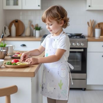 Vaikiška prijuostė Lama, 6-9 m.|Namų tekstilė|TavoSapnas