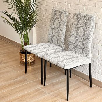 Kėdžių užvalkalai Grey Style, 2 vnt.|Prekės namams|TavoSapnas