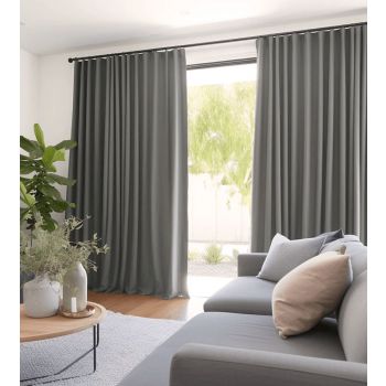 Naktinių užuolaidų komplektas Super Soft Chenille Dimout|Užuolaidos|TavoSapnas