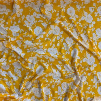 Plonas viskozinis audinys suknelei Flowery|Audiniai|TavoSapnas