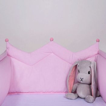 Apsaugėlė-karūna Rožinė ramybė, 180 cm|Kūdikio miegas ir priežiūra|TavoSapnas