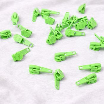 Galvutė matuojamam užtrauktukui Nr.6, ryški salotinė|Audiniai|TavoSapnas