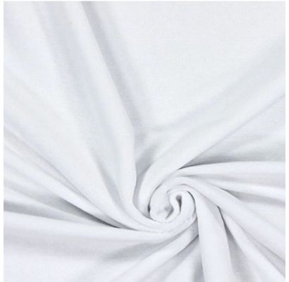 Medvilninis veliūras baltas, likutis 0.60x1.80m|Audiniai|TavoSapnas