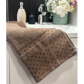 Medvilninis rankšluostis Tesco Brown, 65x135 cm|Prekės namams|TavoSapnas