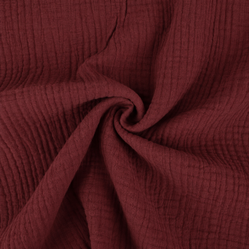 Double gauze muslinas bordo|Audiniai|TavoSapnas