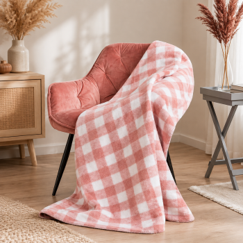 Medvilninis pledas Fashion Collection Rosie, 150x200 cm|Patalynė|TavoSapnas