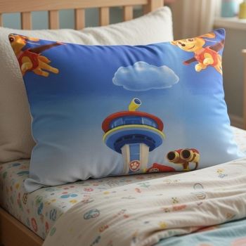 Medvilninis pagalvės užvalkalas su užtrauktuku Paw patrol, 50x70 cm|50x70cm|TavoSapnas