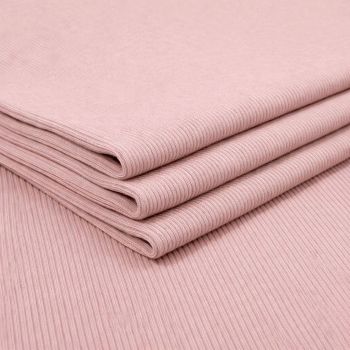 Rib trikotažas pelenų rožinis|Audiniai|TavoSapnas