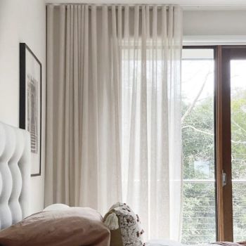 Matuojama dieninė užuolaida Nordic Ivory, aukštis 320 cm|Užuolaidos|TavoSapnas