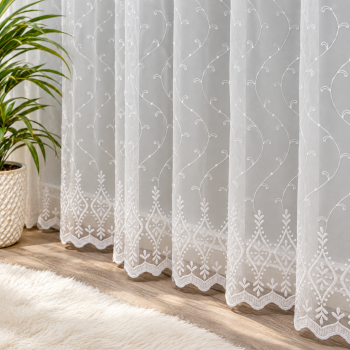Pasiūta dieninė užuolaida White Shine|Užuolaidos|TavoSapnas