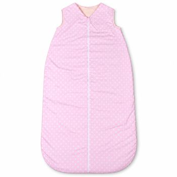 Miegmaišis su dvipusiu užtrauktuku Pink Bubbles, 140 cm, be rankovių, medvilninis|Vidutinio šiltumo|TavoSapnas