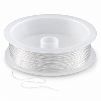 Elastinis silikoninis siūlas, 1mm (3m)|Audiniai|TavoSapnas