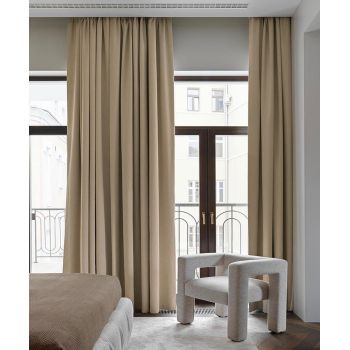 Matuojama naktinė užuolaida Super Soft Chenille Dimout, aukštis 330 cm|Užuolaidos|TavoSapnas