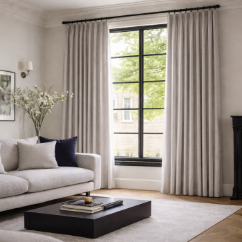 Matuojama naktinė užuolaida Emma Light Grey, aukštis 280 cm|Užuolaidos|TavoSapnas