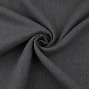 Minkštas plautas linas Dark Grey|Audiniai|TavoSapnas