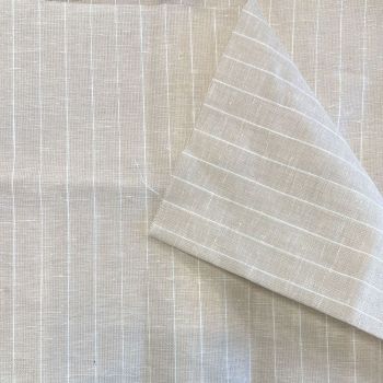 Lino likutis 0.25x1.40m (kietas)|Audiniai|TavoSapnas