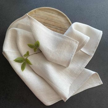 Lininis virtuvinis rankšluostis Ivory, 40x70 cm|Prekės namams|TavoSapnas