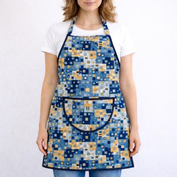 Prijuostė Blue Mosaic|Prekės namams|TavoSapnas