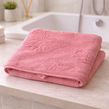 Rankšluostis Pink Butterfly, 70x140 cm|Prekės namams|TavoSapnas