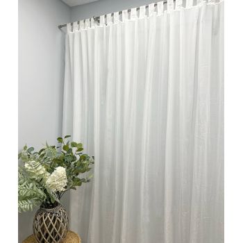 Drobinė dieninė užuolaida su kilpomis Classic|Užuolaidos|TavoSapnas