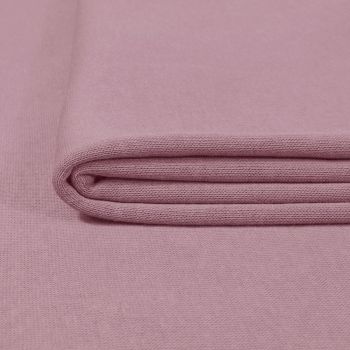 Trisiūlis kilpinis trikotažas pelenų rožinis, likutis 1x0.80m|Audiniai|TavoSapnas