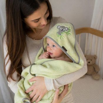 Bamboo rankšluostis su gobtuvu Bamboo koala, 100x100 cm|Prekės namams|TavoSapnas