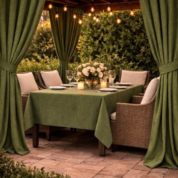 Terasos užuolaida Olive su UV apsauga + surišimas|Užuolaidos|TavoSapnas